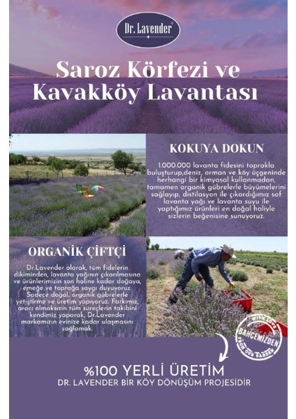 Dr. Lavender Okaliptus Uçucu Yağı Aromaterapi Serisi 10 ml Organik Yağ