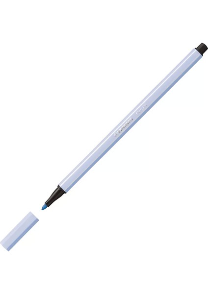 68 Pen Keçe Uçlu Kalem 11 Buz Mavisi