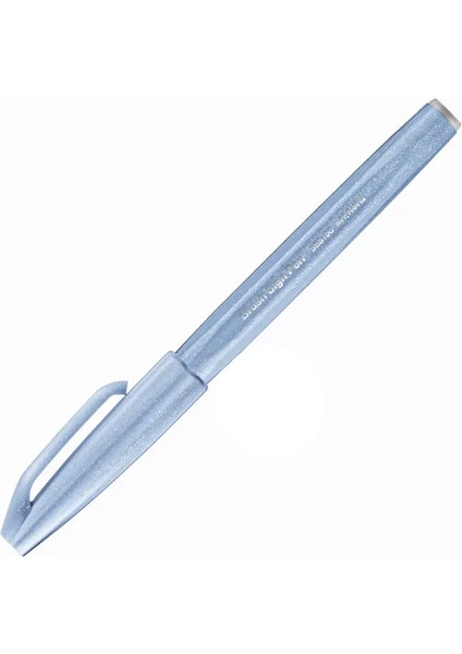Brush Sign Pen Fırça Uçlu Kalem Grey Blue