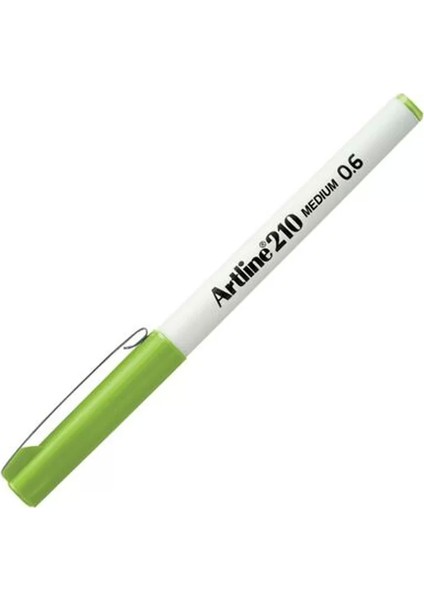 EK-210N Keçe Uçlu Kalem 0.6mm Sarımsı Yeşil