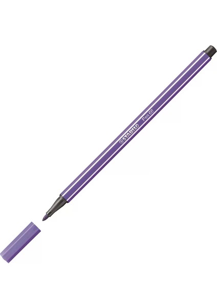68 Pen Keçe Uçlu Kalem 55 Mor