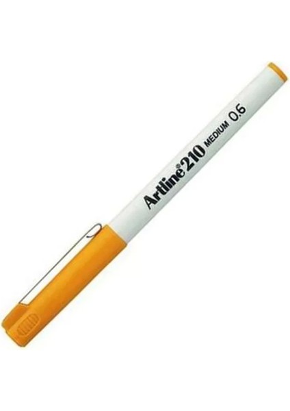 EK-210N Keçe Uçlu Kalem 0.6mm Sarı