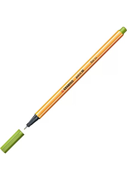 88 Point Fineliner Keçe Uçlu Kalem 0.4mm 33 Elma Yeşili