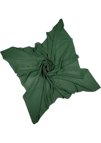 Queen Krep Simli Kadın Eşarp 110X110 cm