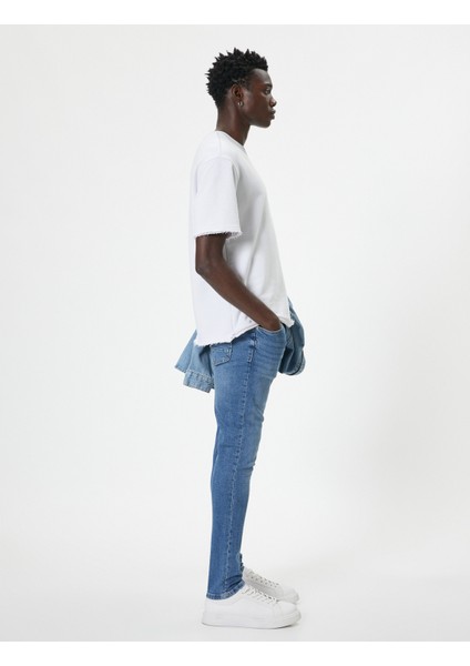Skinny Fit Kot Pantolon - Michael Jean
