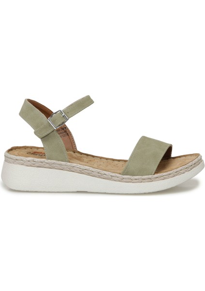 166290.Z4FX Yeşil Kadın Comfort Sandalet