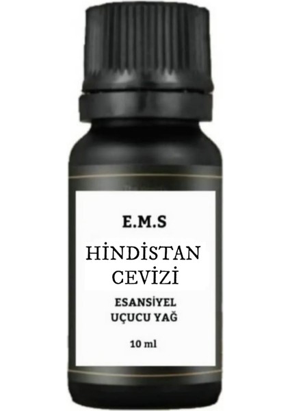 Hindistan Cevizi Esansiyel Uçucu Yağ Buhurdanlık Yağı Difüzör Esansı Aromaterapi Yağı 10 ml
