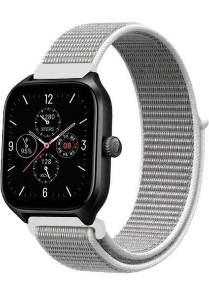 20 mm Universal Cırtlı Bant Kordon Akıllı Pimli Gri