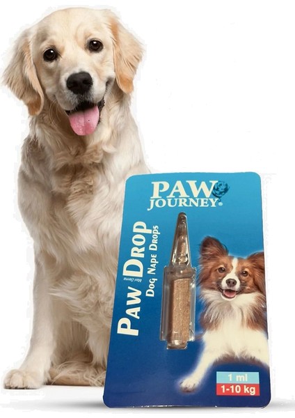 Paw Journey 1-10 kg Köpek Bitkisel Deri Bakım Damlası (4 Adet)-(4*1ml)