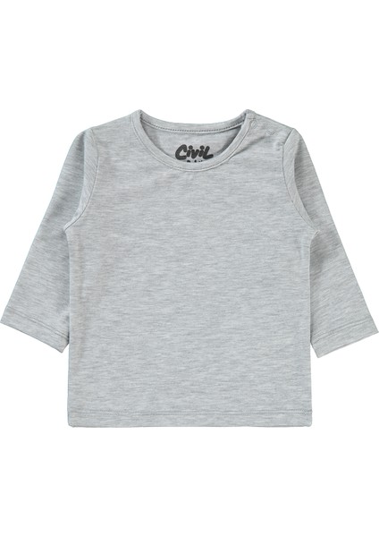 Civil Baby Kız Bebek Sweatshirt 6-18 Ay Karmelanj