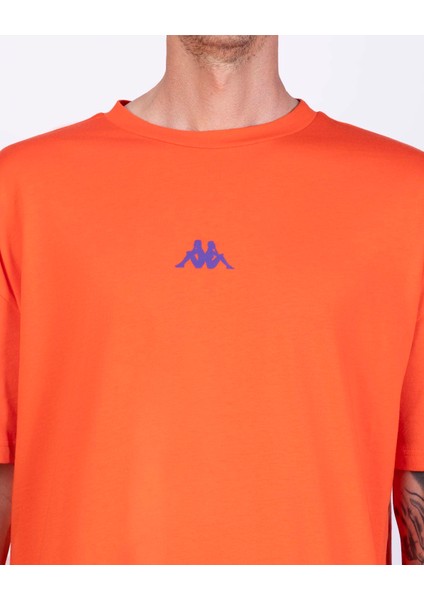 Authentic Goldes Erkek Turuncu Regular Fit Tişört modelleri