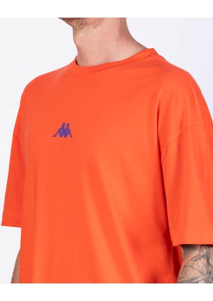 Authentic Goldes Erkek Turuncu Regular Fit Tişört fırsatları