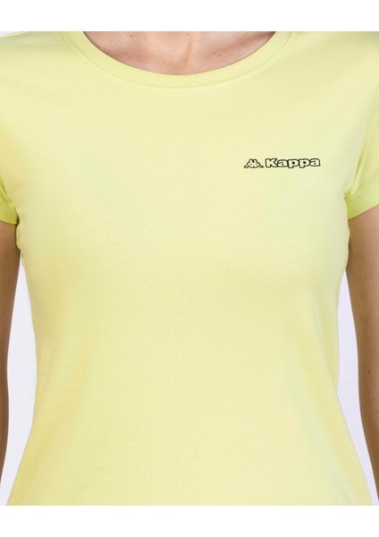 Logo Jendy Kadın Yeşil Teal Regular Fit Tişört fiyatları