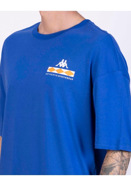 Authentic Coledy Erkek Mavi Regular Fit Tişört indirimleri