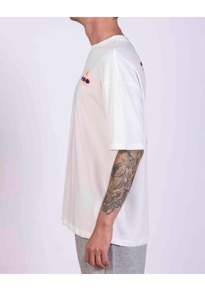 Authentic Coledy Erkek Beyaz Regular Fit Tişört fiyatları