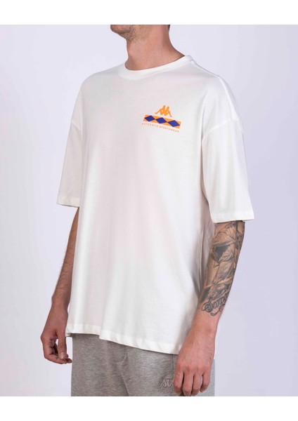 Authentic Coledy Erkek Beyaz Regular Fit Tişört modelleri