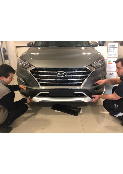 Hyundai tucson ön arka tampon koruması difüzör 2018 2019 2020 1.6 (Kalın Tip)