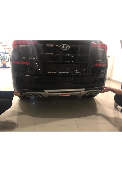 Hyundai tucson ön arka tampon koruması difüzör 2018 2019 2020 1.6 (Kalın Tip)