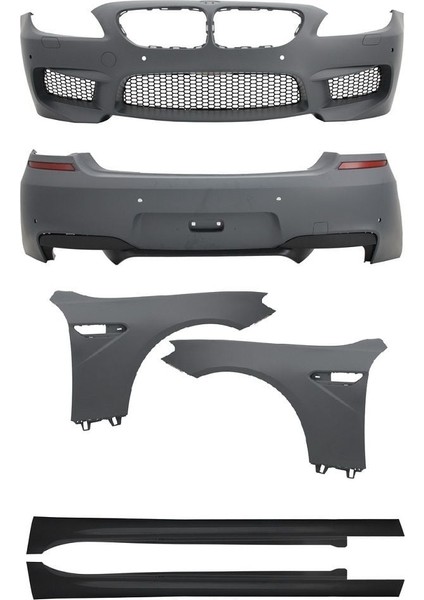 Bmw f06 f12 f13 m6 body kit tampon seti dönüşüm kiti