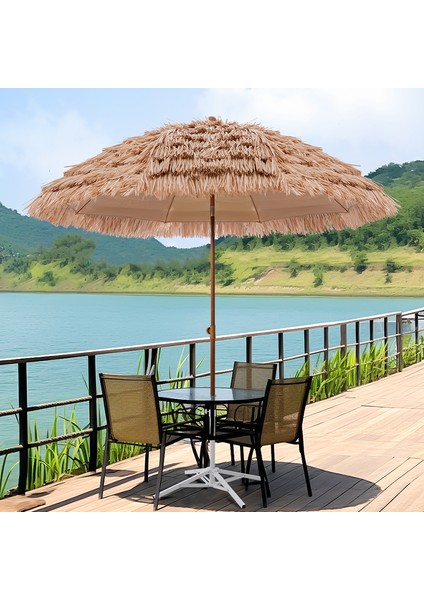 Store Bahçe/plaj Şemsiyesi - Sarı (Yurt Dışından)
