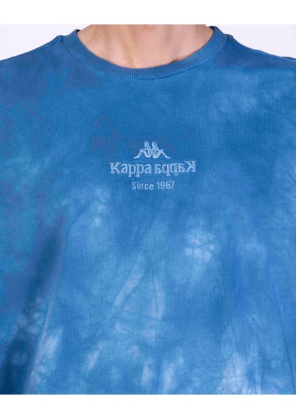 Authentic Mabelne Erkek Mavi Comfort Fit Tişört fiyatları