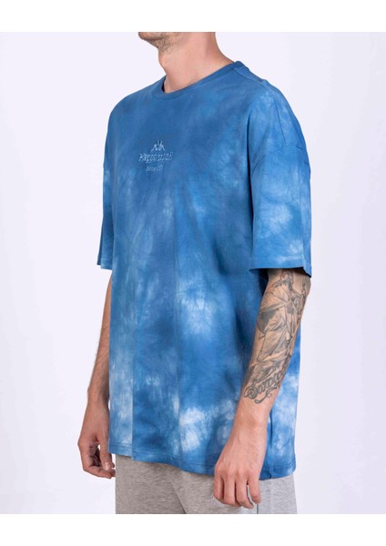 Authentic Mabelne Erkek Mavi Comfort Fit Tişört modelleri