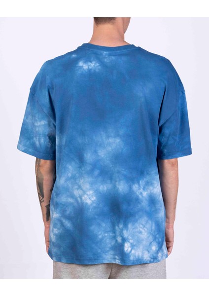 Authentic Mabelne Erkek Mavi Comfort Fit Tişört fırsatları