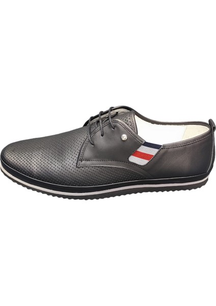 Siyah 47 Numara - 48 Numara Erkek Ayakkabı