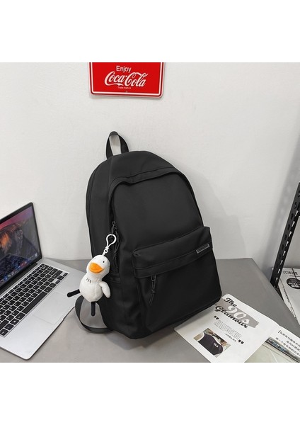 Sırt Çantası Erkek Basit Ortaokul Öğrencisi Ilkokul Öğrencisi Büyük Kapasiteli Seyahat Sırt Çantası Kadın Üniversite Öğrencisi Okul Çantası (Yurt Dışından)