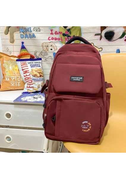 Bayan Ortaokul ve Lise Okul Çantaları, Bilgisayarları, Büyük Kapasiteli Sırt Çantalarını, Üniversite Öğrencileri Için Çok Yönlü Sırt Çantalarını Tutabilir (Yurt Dışından)