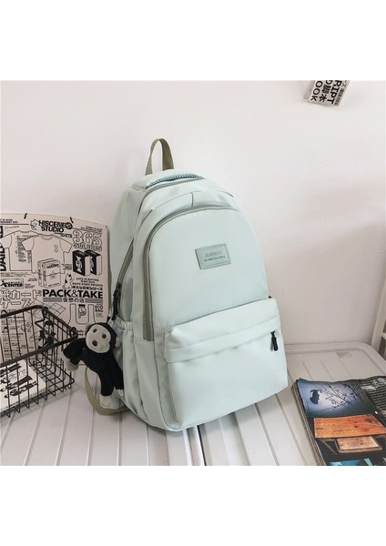 Kız Öğrenciler Için Okul Çantaları, Ortaokul Öğrencileri, Lise Öğrencileri, Geniş Kapasiteli Üniversite Öğrencisi Sırt Çantaları, Basit Sırt Çantaları, Bilgisayar Çantaları (Yurt Dışından)