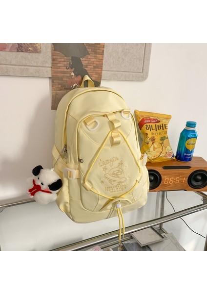 Sevimli Öğrenci Okul Çantası Kadın Ortaokul Öğrencisi Büyük Kapasiteli Sırt Çantası Sırt Çantası (Yurt Dışından)