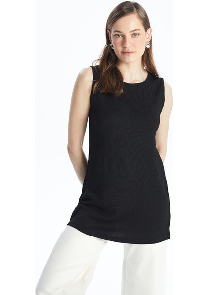 Lcwaıkıkı Basic Kadın Bisiklet Yaka Düz Atlet