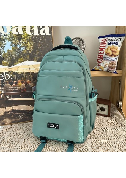 Ortaokul Öğrencisi Okul Çantası Kadın Çok Katmanlı Büyük Kapasiteli Lise Öğrencisi Basit Sırt Çantası Üniversite Öğrencisi Seyahat Çok Yönlü Sırt Çantası (Yurt Dışından)