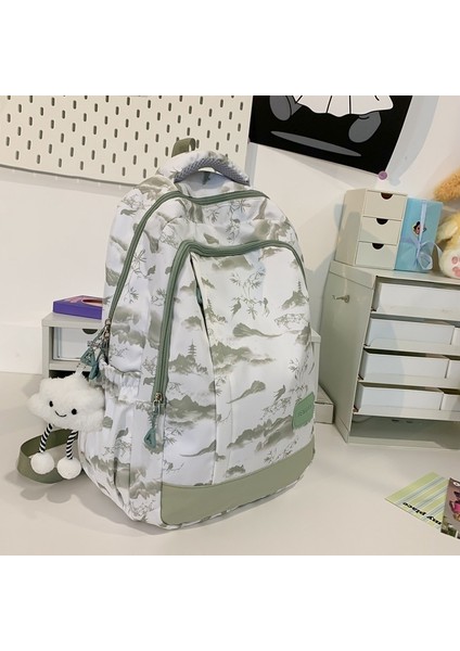 Yeni Çin Tarzı Küçük Taze Okul Çantası, Şık ve Hafif Seyahat Çantası, Üniversite Öğrencisi, Lise Öğrencisi, Ortaokul Kız Sırt Çantası (Yurt Dışından)