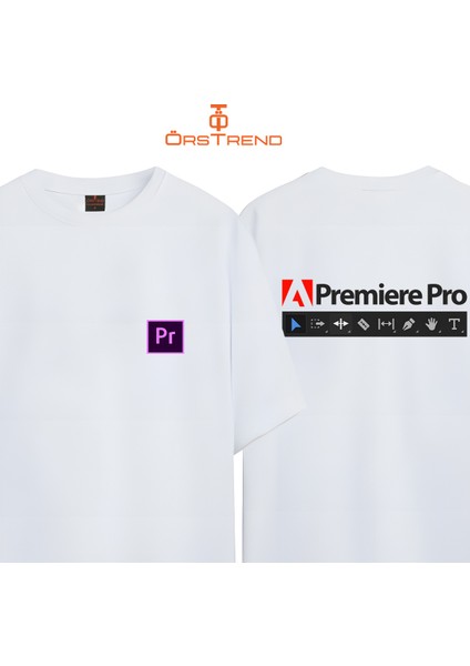 Premiere Baskılı Oversize Tişört