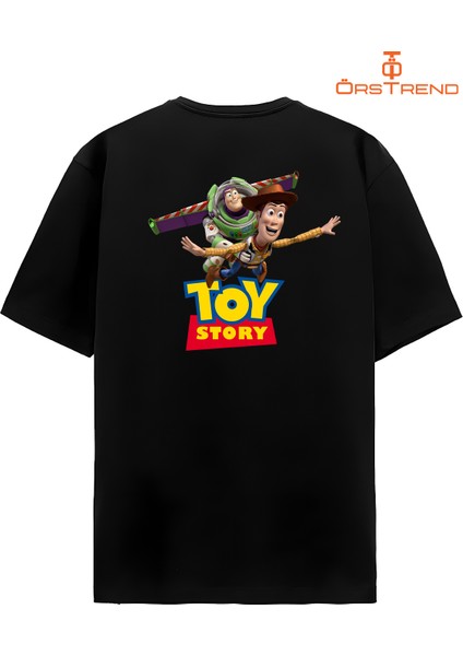 Toy Story Baskılı Oversize Tişört