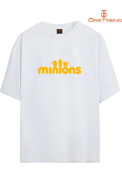 Minions Baskılı Oversize Tişört