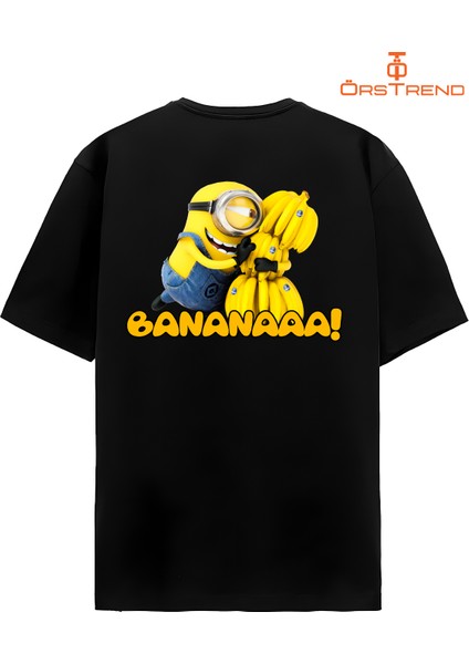 Minions Baskılı Oversize Tişört modelleri