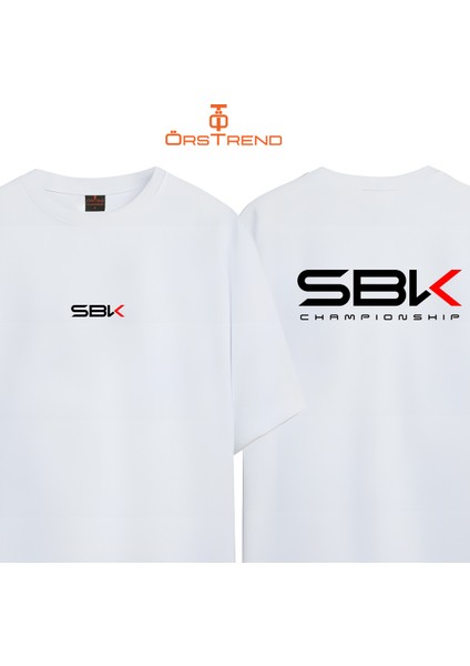 Sbk Baskılı Oversize Tişört