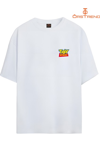 Toy Story Baskılı Oversize Tişört