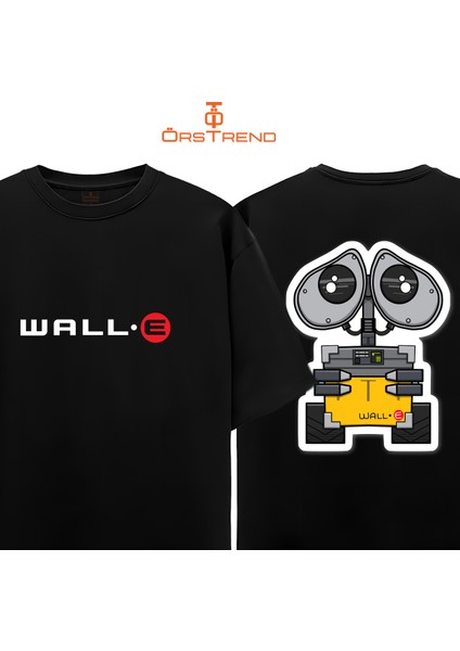 Wall - E Baskılı Oversize Tişört