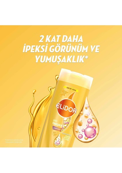Superblend Saç Bakım Şampuanı Ipeksi Yumuşaklık Argan Yağı Ipek Proteini C Vitamini 400 Ml X3