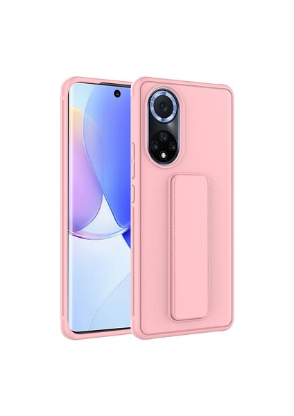 Huawei Nova 9 Kılıf Şık ve Stantlı Qstand Premium Kapak