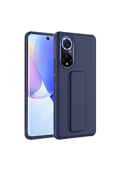 Huawei Nova 9 Kılıf Şık ve Stantlı Qstand Premium Kapak