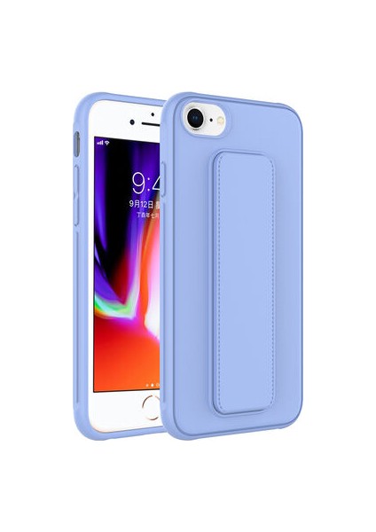 iPhone Se 2020 Kılıf Şık ve Stantlı Qstand Premium Kapak
