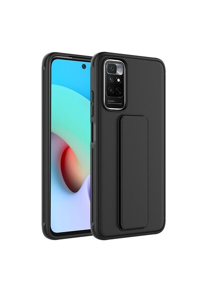 Redmi Note 11S Global Kılıf Şık ve Stantlı Qstand Premium Kapak