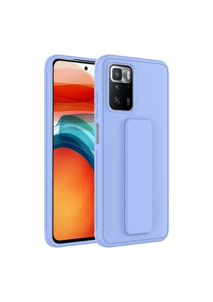 Redmi 10 Kılıf Şık ve Stantlı Qstand Premium Kapak