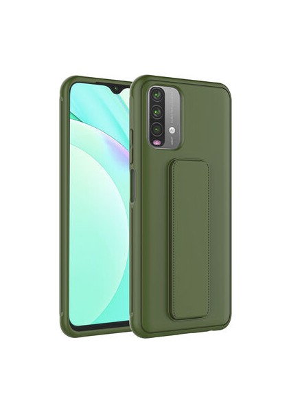 Redmi Note 10 Kılıf Şık ve Stantlı QStand Premium Kapak