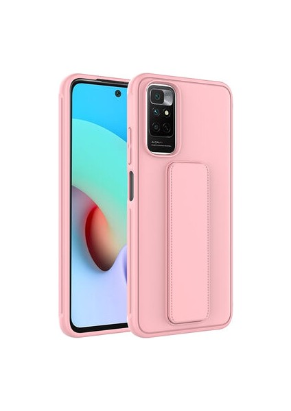 Redmi Note 11S Global Kılıf Şık ve Stantlı Qstand Premium Kapak